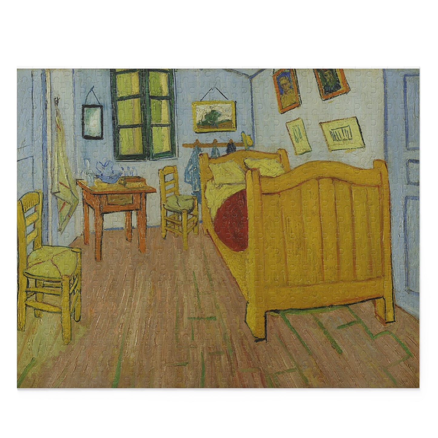Van Gogh The Bedroom Puzzle Perfect Gift for Art Lovers (120, 252, 500-Piece)