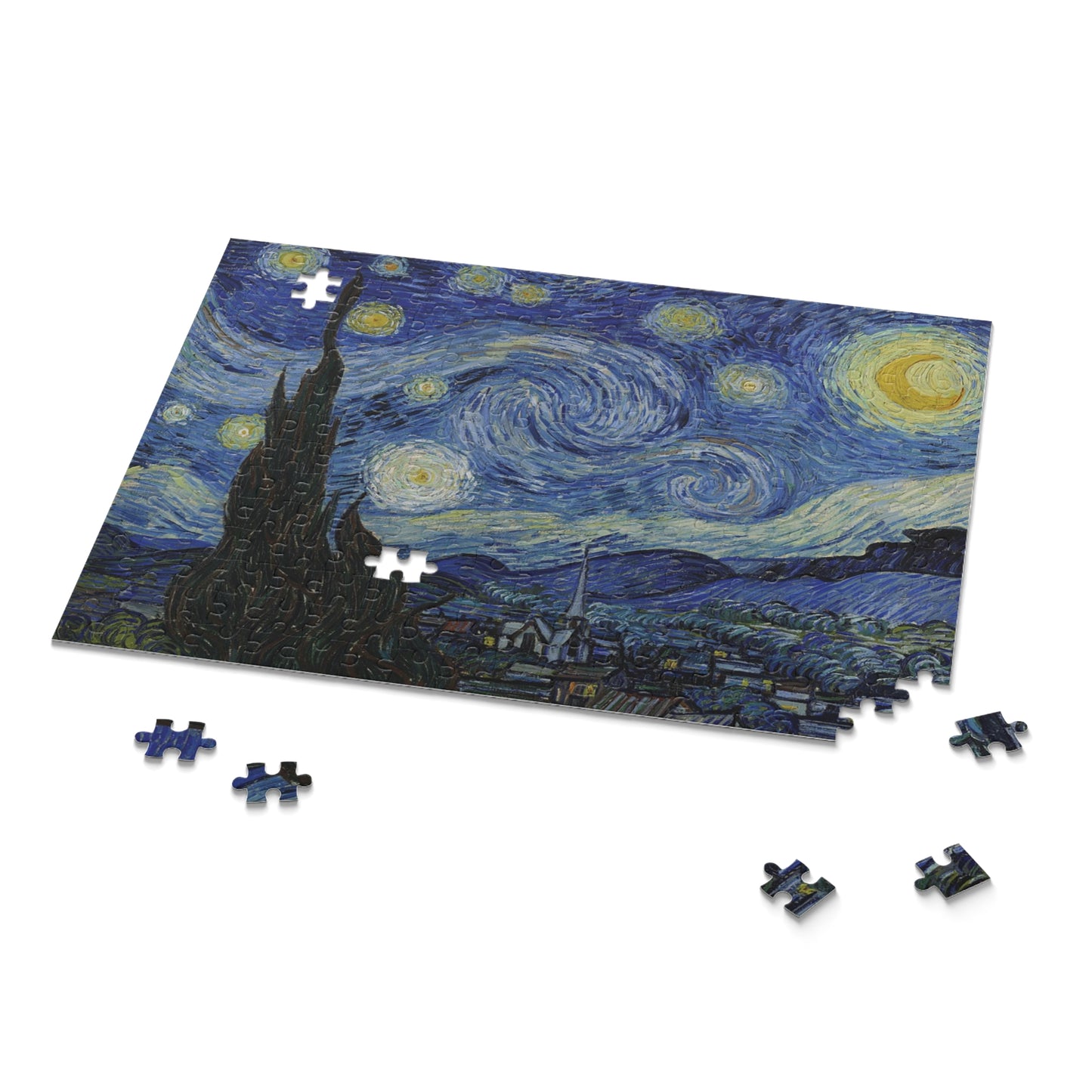 Van Gogh Starry Night Puzzle | Unique Gift for Art Lovers | Fun & Engaging