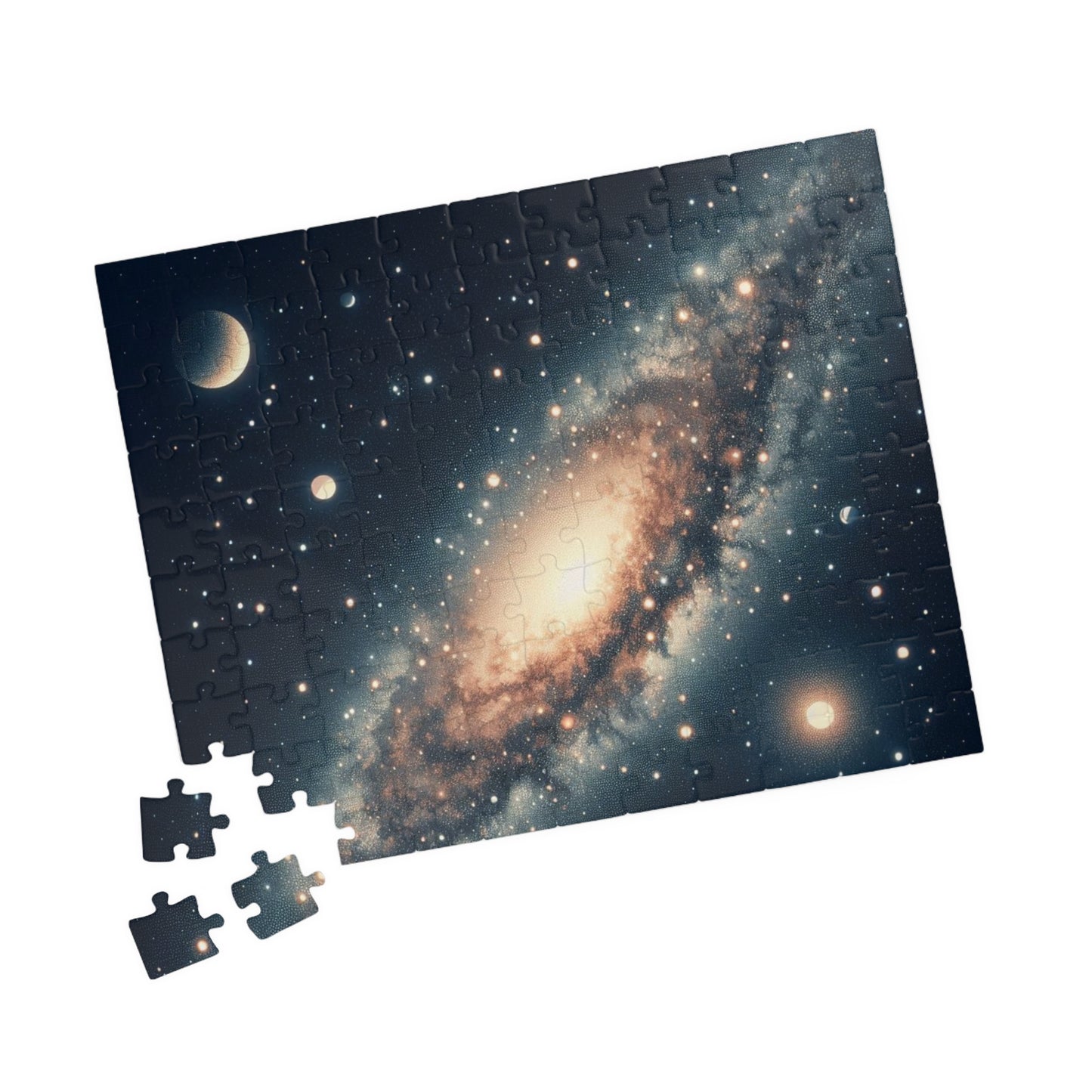 Space Puzzle, Milky Way Jigsaw, Galaxy Puzzle, Astronomy Game, Starry Night Puzzle, Universe Toy, Space Lover Gift, Mindful Puzzle Activity