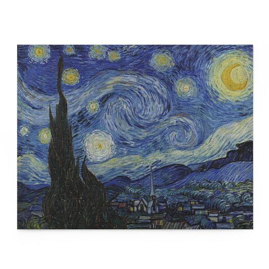 Van Gogh Starry Night Puzzle | Unique Gift for Art Lovers | Fun & Engaging