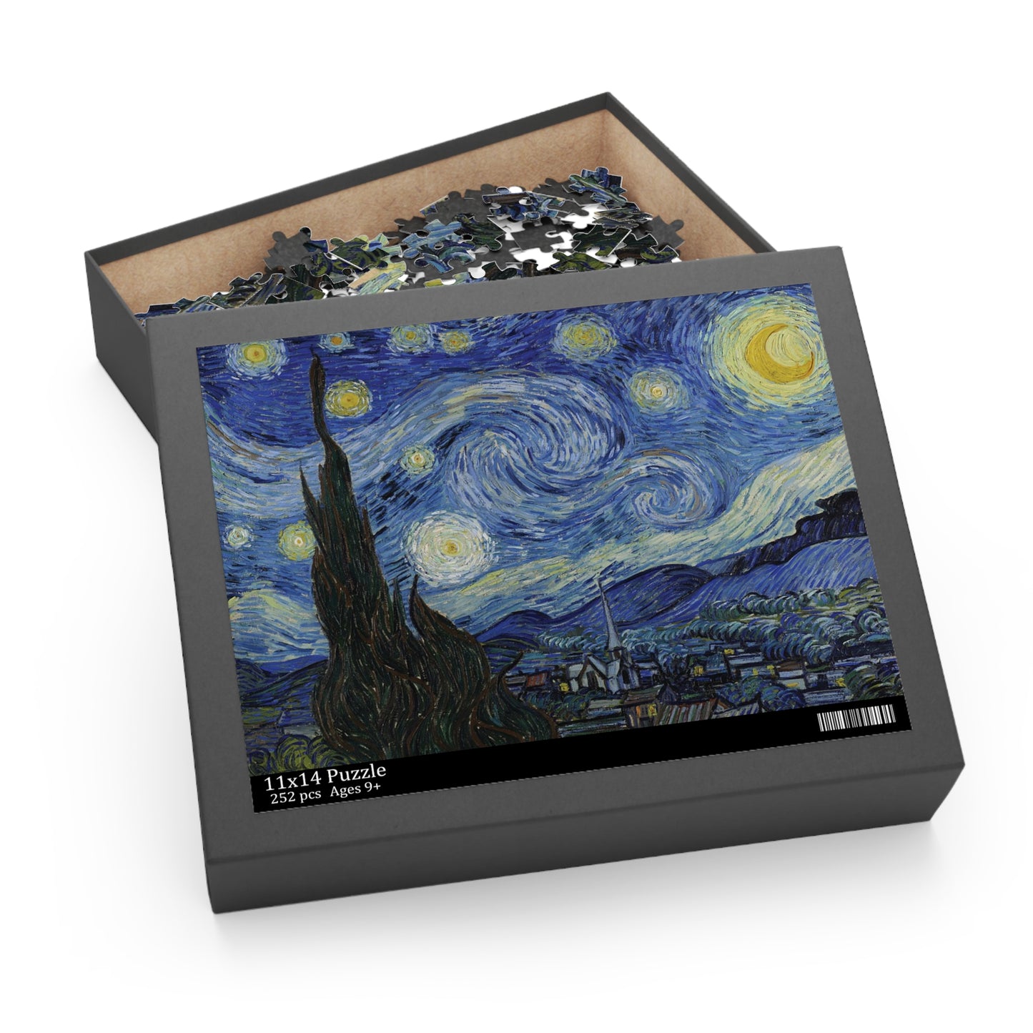 Van Gogh Starry Night Puzzle | Unique Gift for Art Lovers | Fun & Engaging