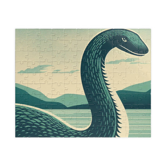 Puzzle, Loch Ness Crypto Brain Teaser 110-1014 Piece, Educational Gift Present, Jigsaw Game Family Fun