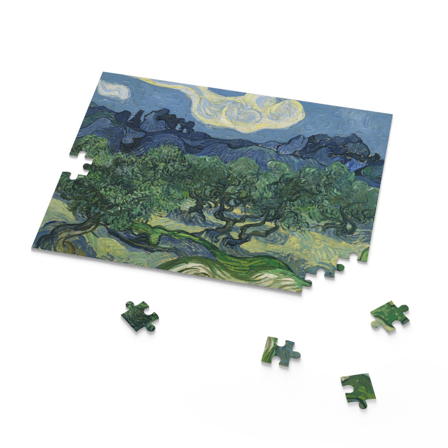 500-Piece Puzzle, The Olive Trees by Van Gogh, Jigsaw Puzzle, Art Puzzle, Stress Relief Activity, Home Decor, Gift Idea