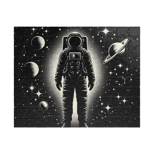 Puzzle - Astronaut in Space with Planets and Stars, 520-Piece Jigsaw, Relaxing Space Puzzle, Fun Family Activity, Educational Toy for Kids