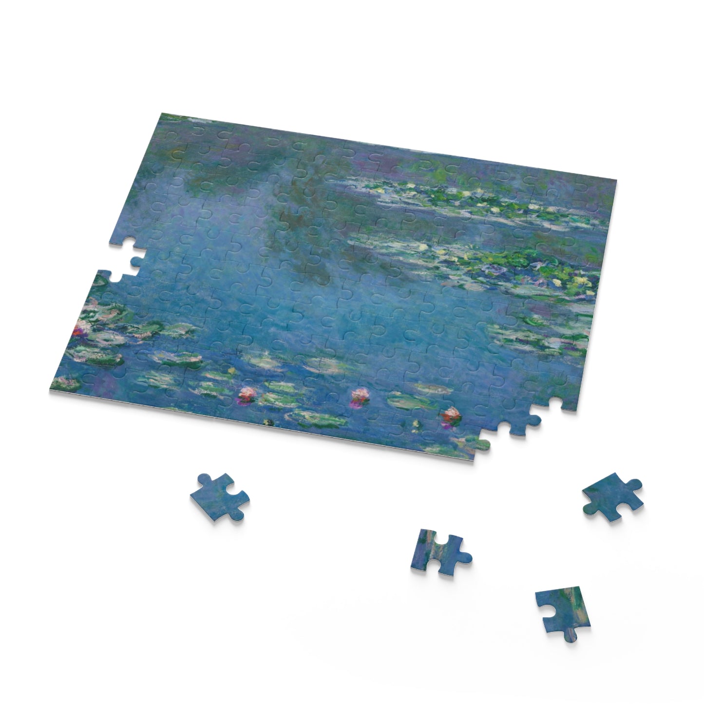 Monet Water Lilies 1906 Puzzle Beautiful Gift for Art Lovers & Relaxing Hobby Puzzle (120, 252, 500-Piece)