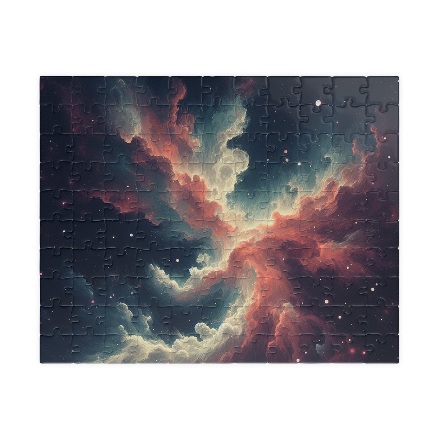 Detailed Minimalist Abstract  Nebula Puzzle Awesome Gift for Space Lovers (110, 252, 520, 1014-piece)