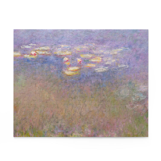 Water Lilies Puzzle Inspired by Monet Agapanthus