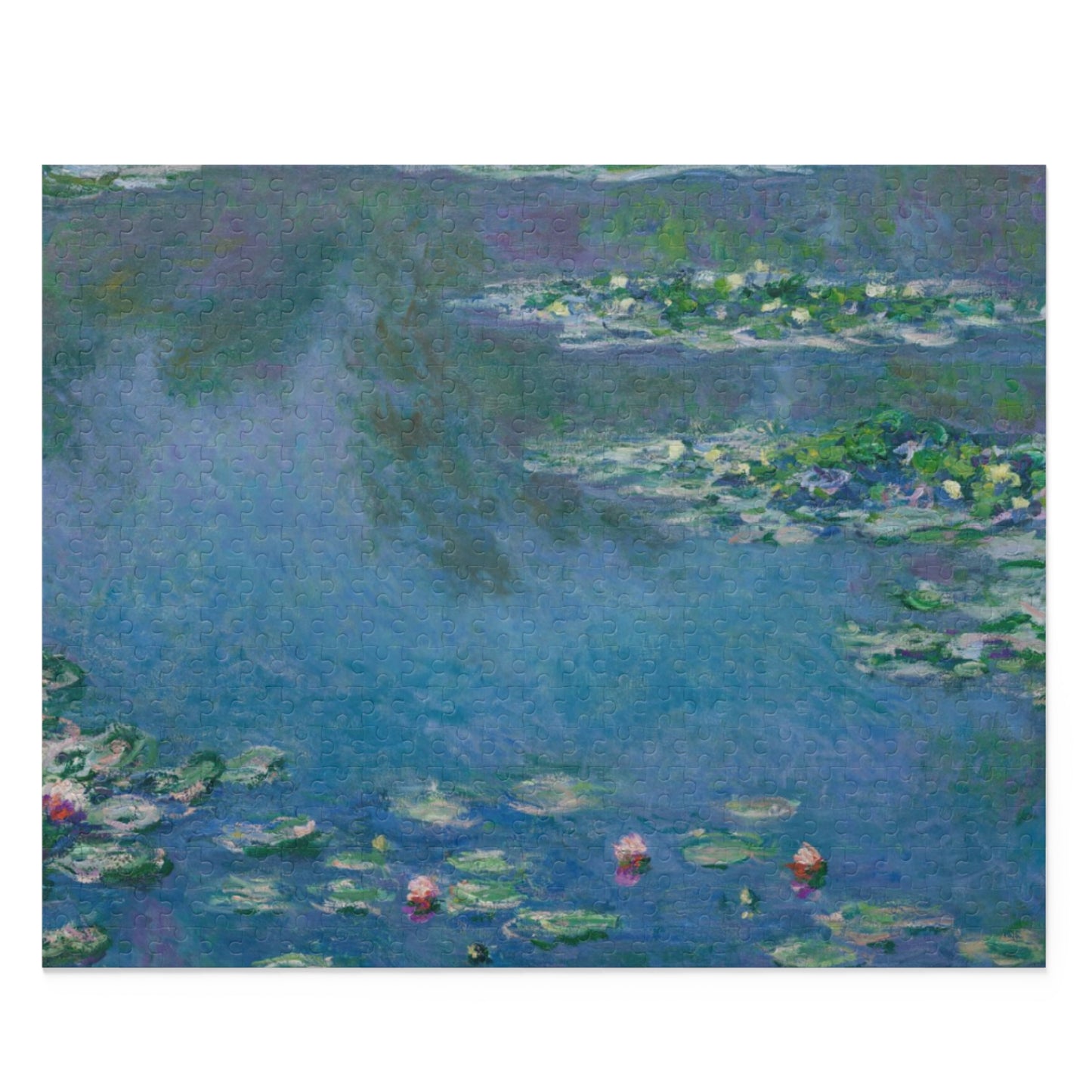 Monet Water Lilies 1906 Puzzle Beautiful Gift for Art Lovers & Relaxing Hobby Puzzle (120, 252, 500-Piece)