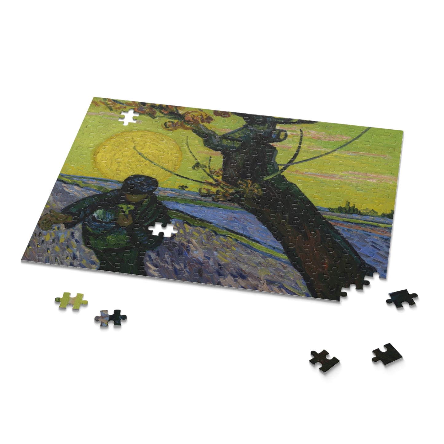 Puzzle, The Sower By Van Gogh Puzzle - 120, 252, 500-Piece Jigsaw, Art Lover