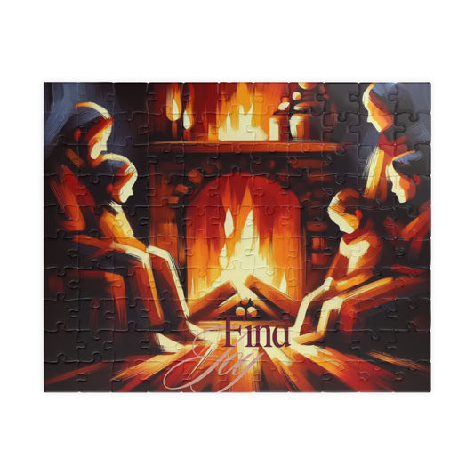 Impressionist Hearth Side Family Bonding Puzzle