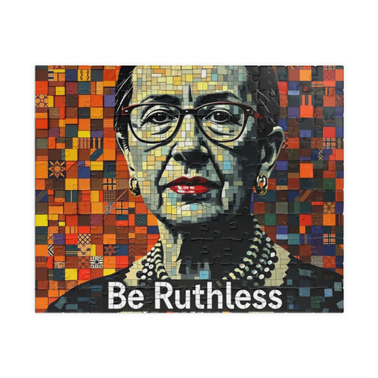 Jigsaw Puzzle, Feminist Ruth Bader Ginsberg Puzzle - 110, 252, 520, 1014-Piece, RBG, Women Empowerment, Female Justice, Gender Equality,