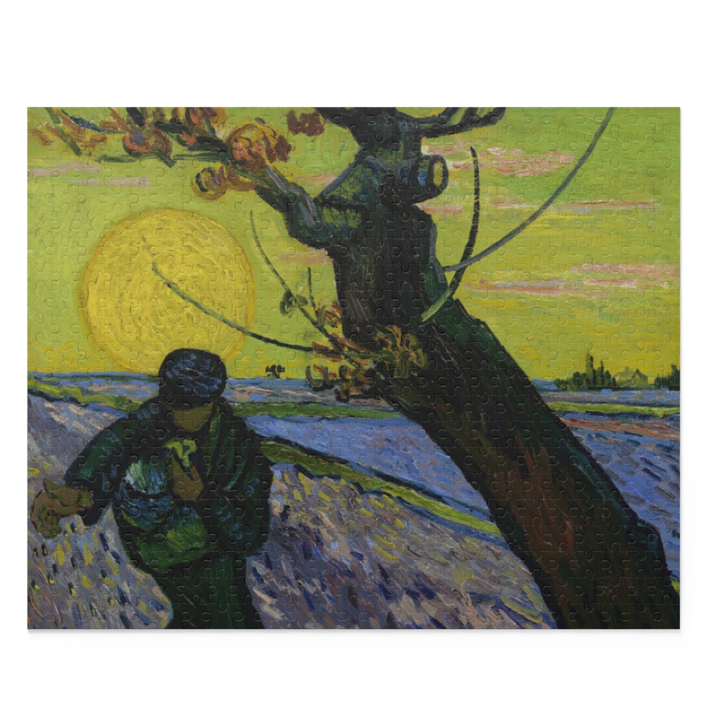 Puzzle, The Sower By Van Gogh Puzzle - 120, 252, 500-Piece Jigsaw, Art Lover