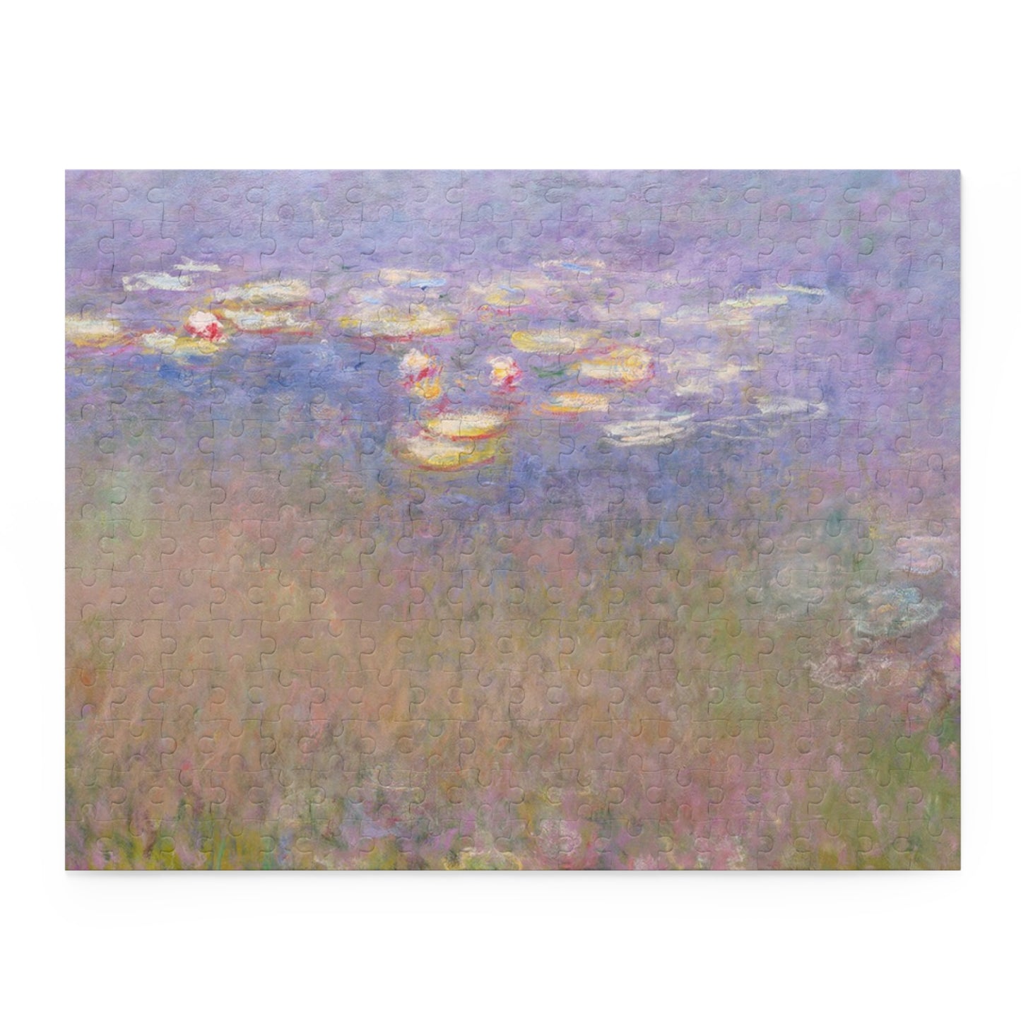 Water Lilies Puzzle Inspired by Monet Agapanthus