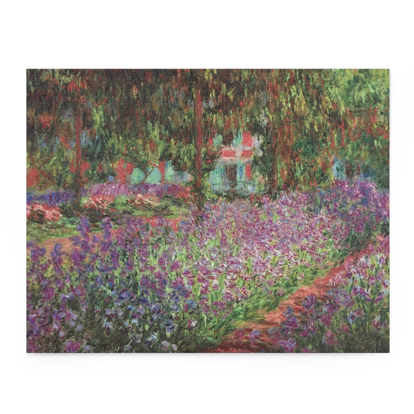 Jigsaw Puzzle, Monet Puzzle The Artist's Garden at Giverny, 120-Piece Puzzle, 252-Piece Puzzle, 500-Piece Puzzle, Puzzle Game, Art Puzzle