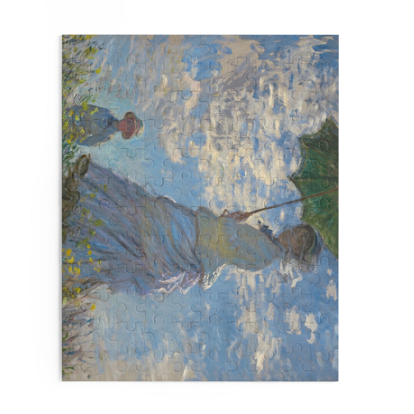 Jigsaw Puzzle, Monet Woman With Parisol Puzzle - 120, 252, 500-Piece, Art Puzzle, Brain Teaser, Relaxing Activity, Gift for Art Lovers, Home