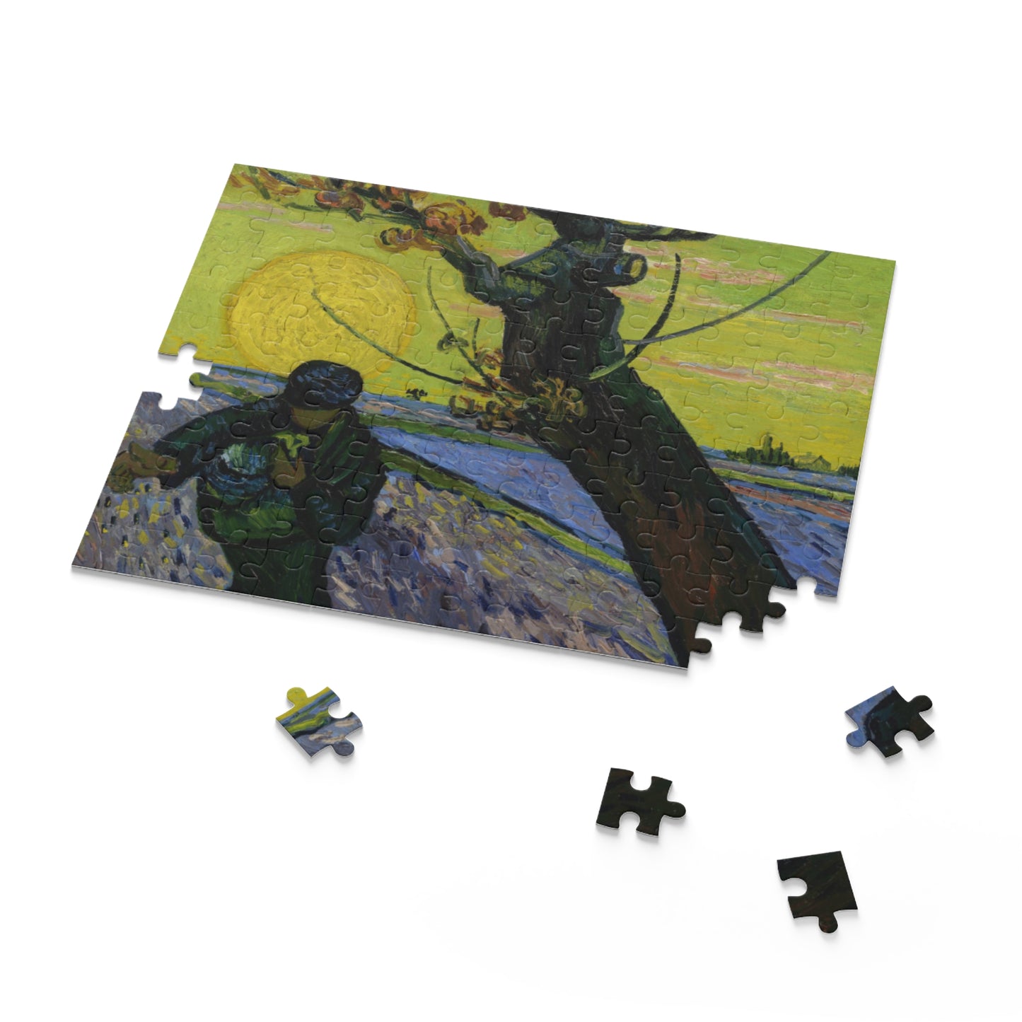 Puzzle, The Sower By Van Gogh Puzzle - 120, 252, 500-Piece Jigsaw, Art Lover