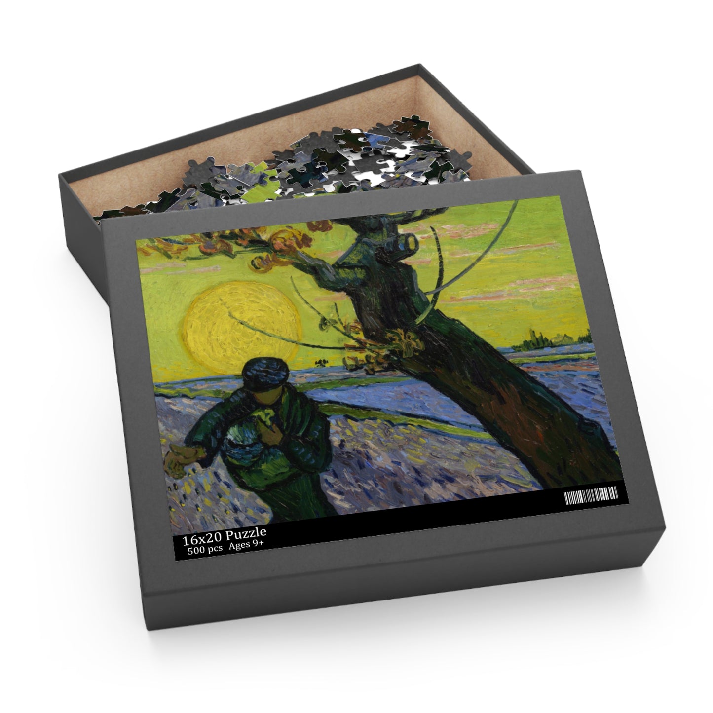 Puzzle, The Sower By Van Gogh Puzzle - 120, 252, 500-Piece Jigsaw, Art Lover