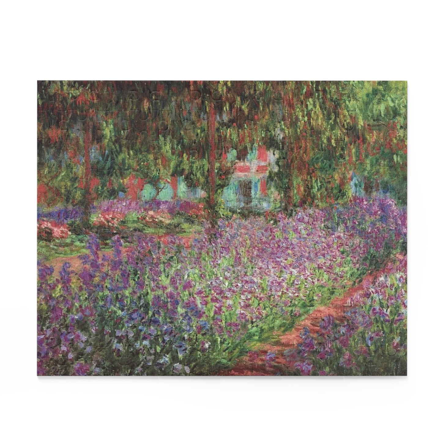 Jigsaw Puzzle, Monet Puzzle The Artist's Garden at Giverny, 120-Piece Puzzle, 252-Piece Puzzle, 500-Piece Puzzle, Puzzle Game, Art Puzzle