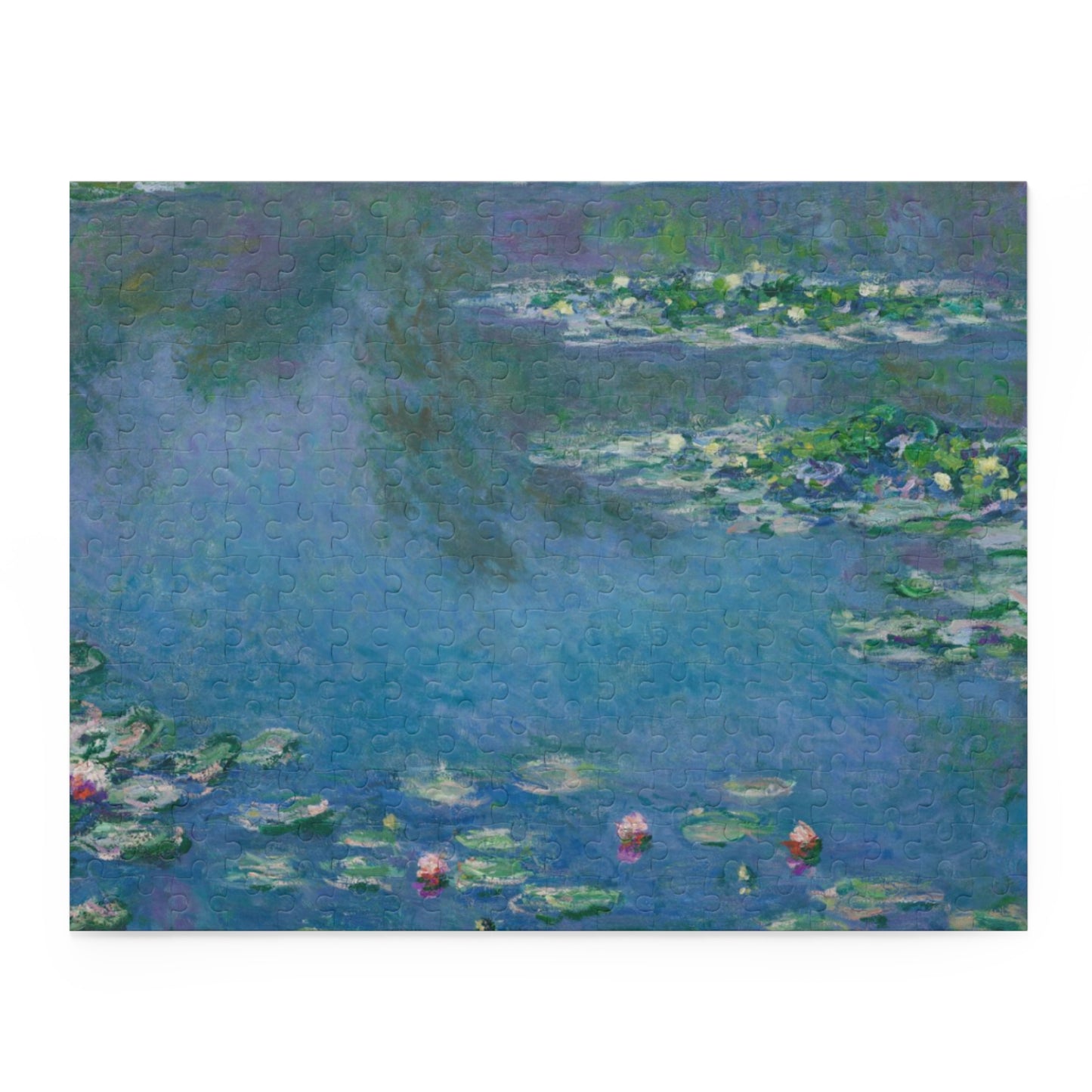 Monet Water Lilies 1906 Puzzle Beautiful Gift for Art Lovers & Relaxing Hobby Puzzle (120, 252, 500-Piece)