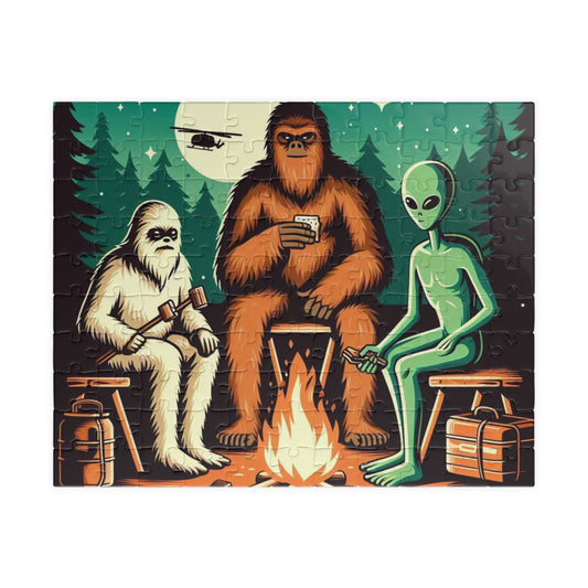 Cryptid Puzzle: Bigfoot, Yeti, Alien, Made-to-Order