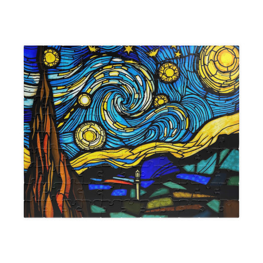 Puzzle, Van Gogh Starry Night Jigsaw, Artistic 110-1014 Piece Game, Home Decor, Relaxation Activity