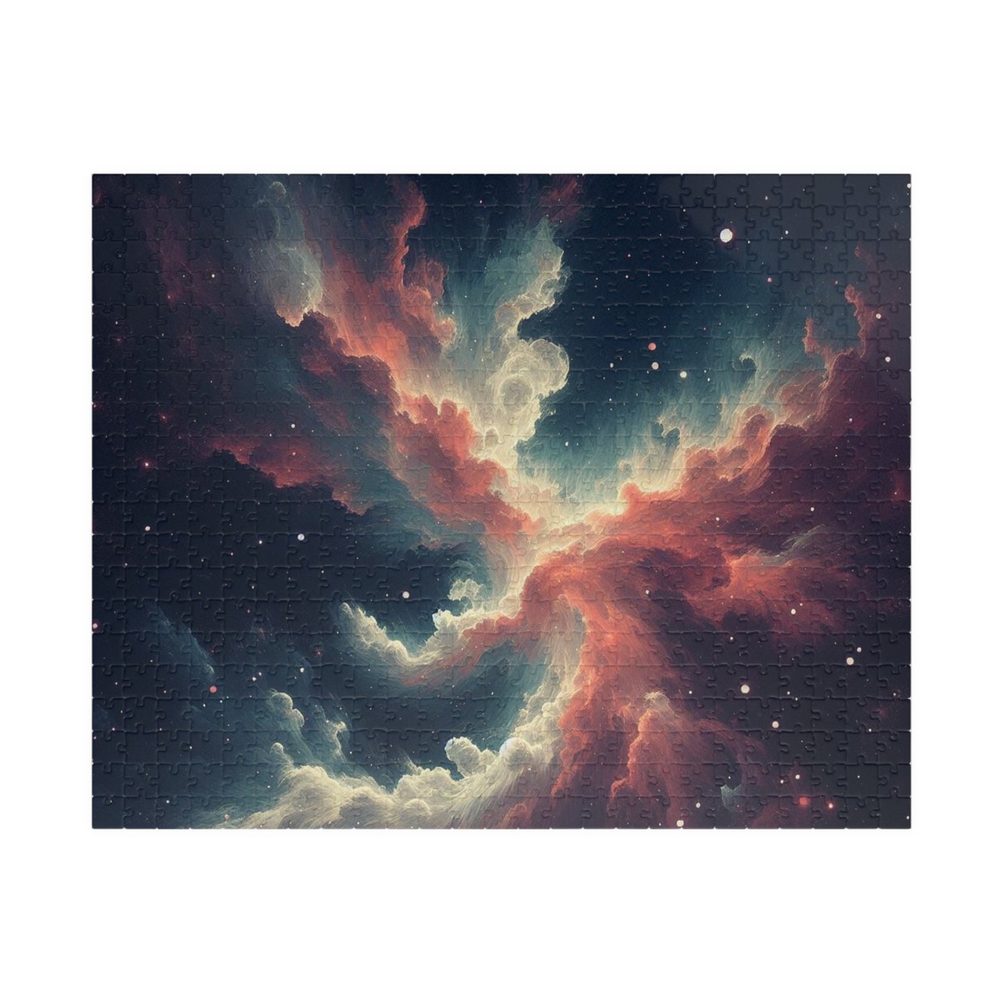 Detailed Minimalist Abstract  Nebula Puzzle Awesome Gift for Space Lovers (110, 252, 520, 1014-piece)