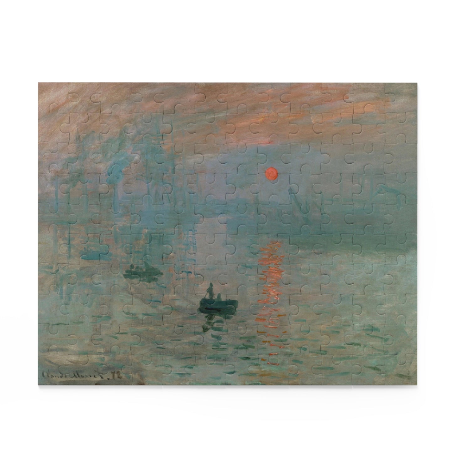 Monet Impression, Sunrise Puzzle Perfect Gift for Art Lovers Puzzle (120, 252, 500-Piece)